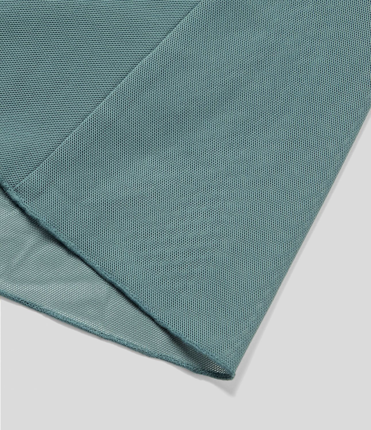 Jupe Casual Évasée Mesh Mi-Longue Fuide 2 en 1 Contrastée Taille Haute Cordon Poche Latérale