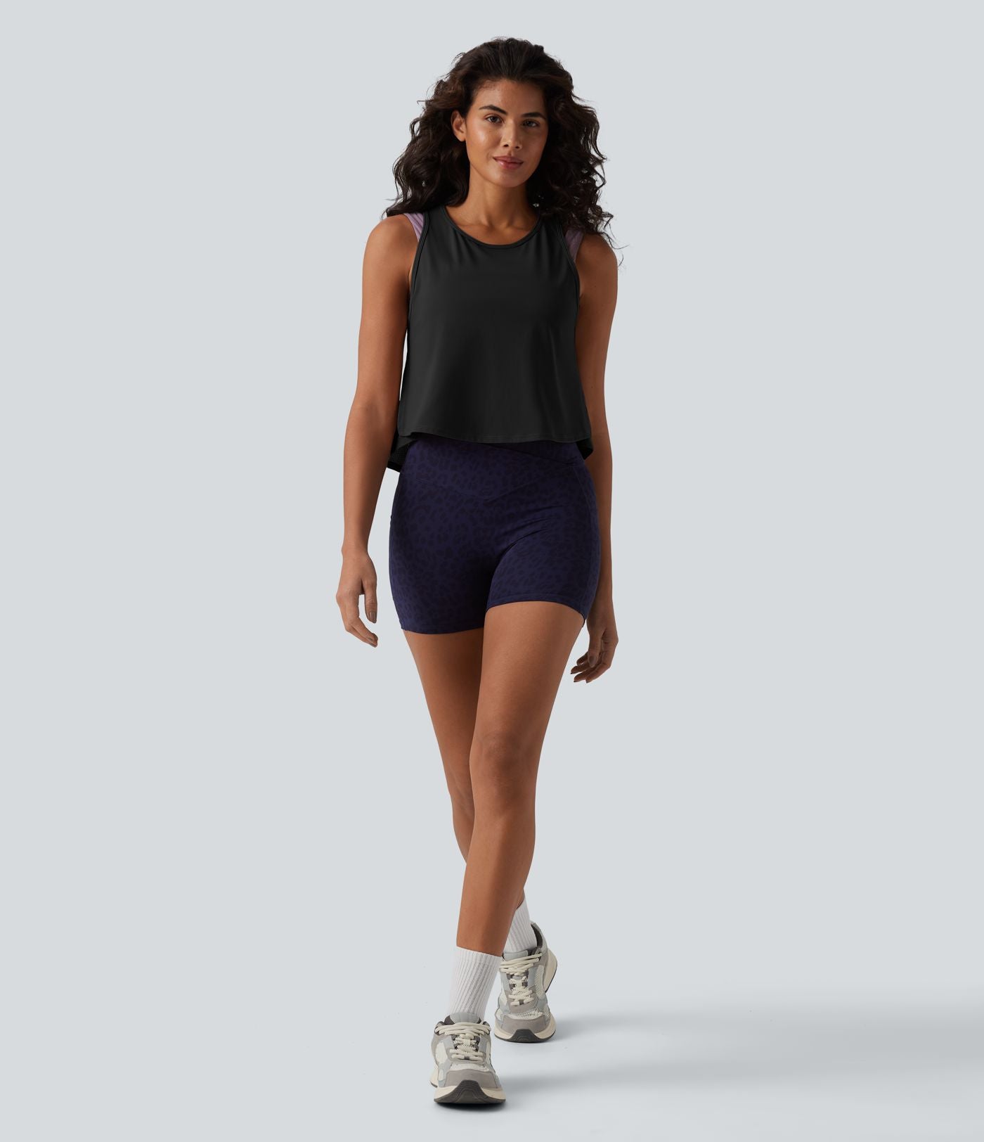 Débardeur running col rond dos nageur mesh respirant effet frais InstantCool séchage rapide, protection solaire UPF50+