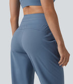 Jogging corsaire de yoga SoftlyZero™ Plush taille haute ventre plat avec cordon de serrage et poches