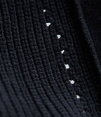 Cardigan long manches évêque avec fentes et découpes