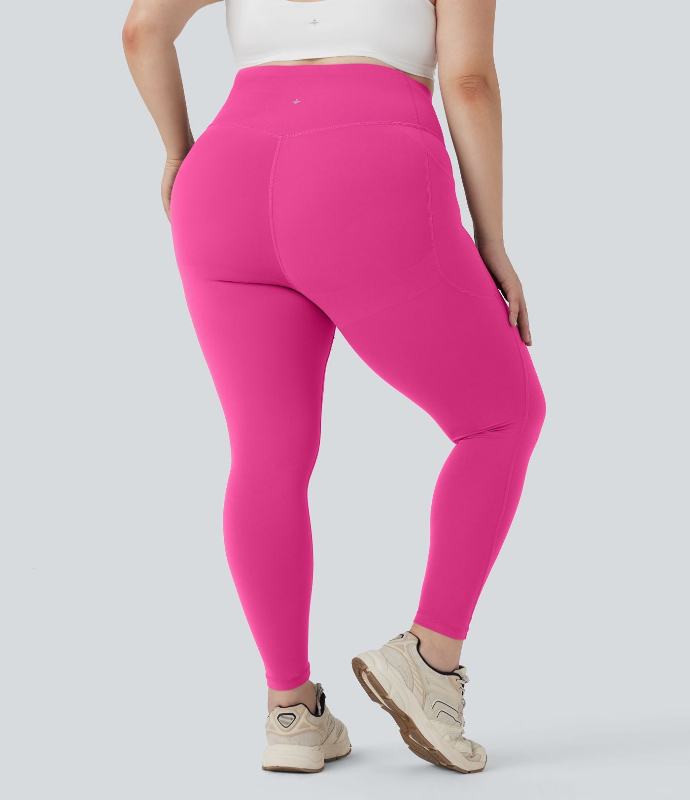 Legging d'entraînement gainant galbant taille haute grande taille avec poches Halara UltraSculpt™