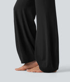SoftlyZero™ Jogging de danse croisé taille haute avec poches - UPF50+