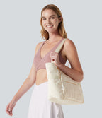 Grand sac épaule matelassé
