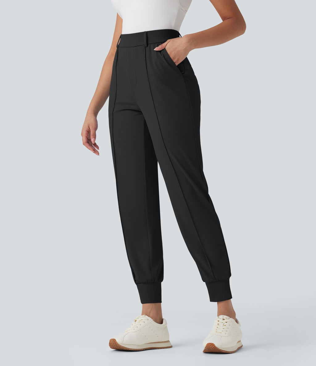 Jogging golf taille haute poches séchage rapide - Poche tee de golf - UPF40+