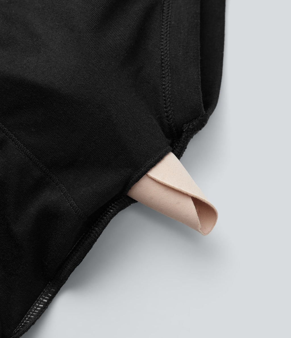 Combi-short 2-en-1 avec coussinets et poches - Édition Easy Peasy