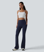 Legging de yoga bootcut SoftlyZero™ taille haute avec poches - UPF50+
