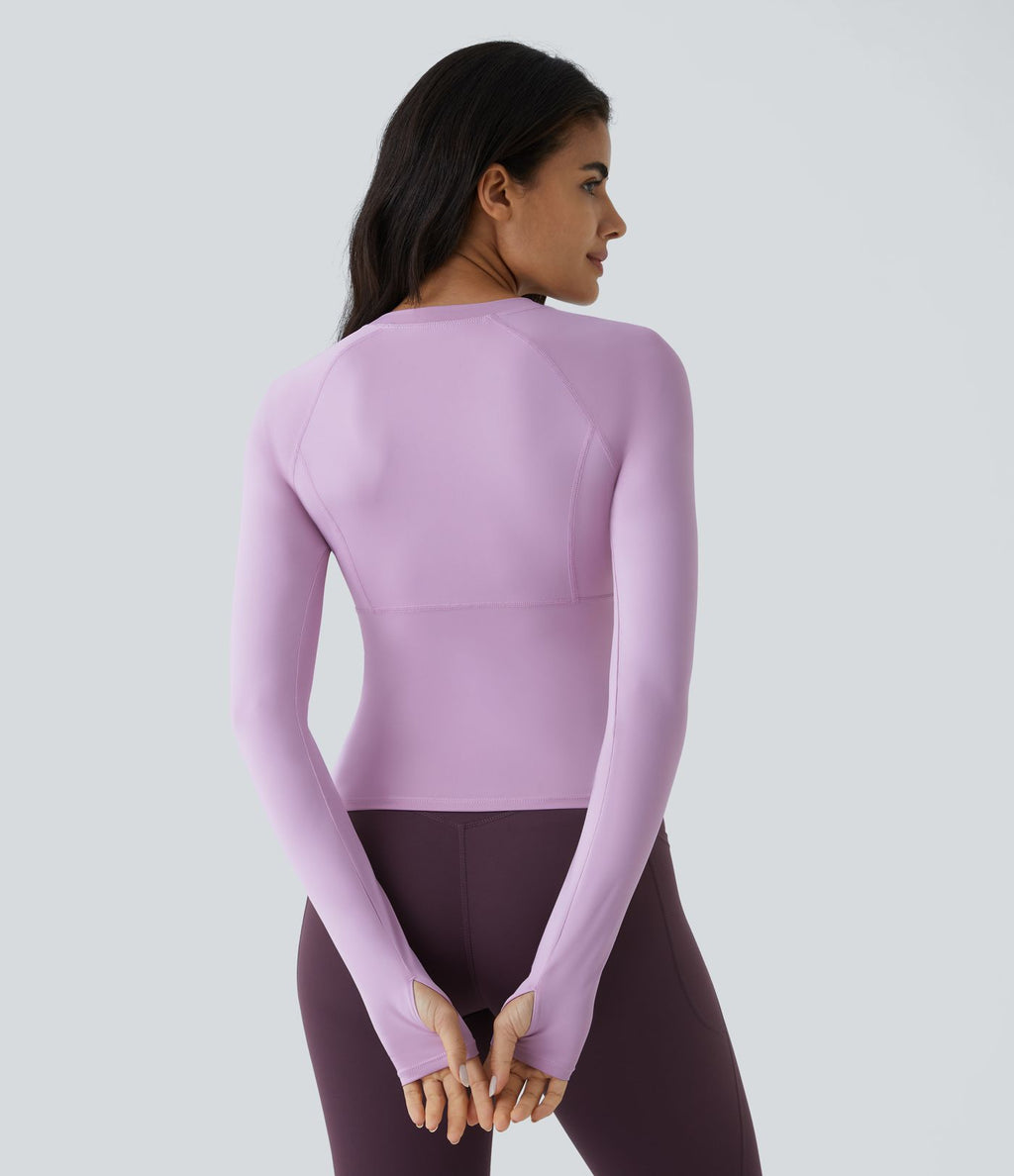 Top Sport Yoga Uni Trous pour les Pouce