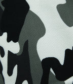Pantalon cargo large décontracté camouflage taille mi-haute avec cordon de serrage et poches