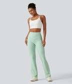 Legging yoga bootcut Halara UltraSculpt™ taille haute gainant avec poches