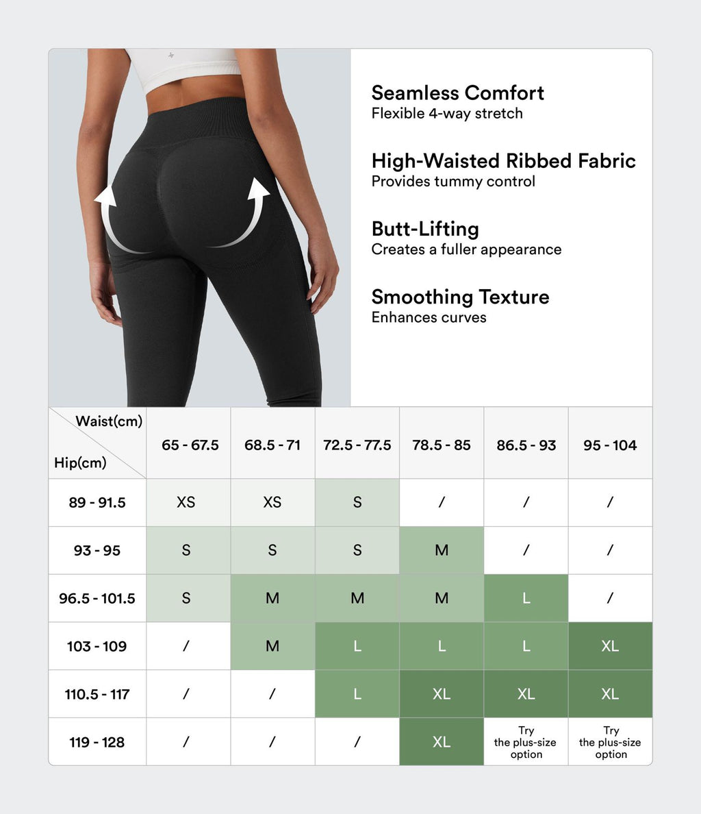 Seamless Flow Legging yoga taille haute gainant et sculptant