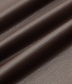 Bermuda décontracté taille mi-haute en PU extensible avec poches 25 cm