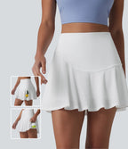 Jupe de tennis mini SoftlyZero™ Airy taille haute à œillets 2-en-1 douce au toucher avec poches, protection solaire UPF50+
