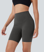 Short cycliste 17,5 cm d'entraînement gainant galbant taille haute avec poches Halara UltraSculpt™