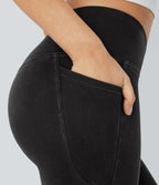Halara Flex™ Jegging Travail Tricoté Extensible Lavé Poche Latérale Croisée