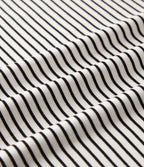 T-shirt rayé col V manches longues
