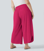 Pantalon tailleur gainant taille haute avec poches Halara Flex™
