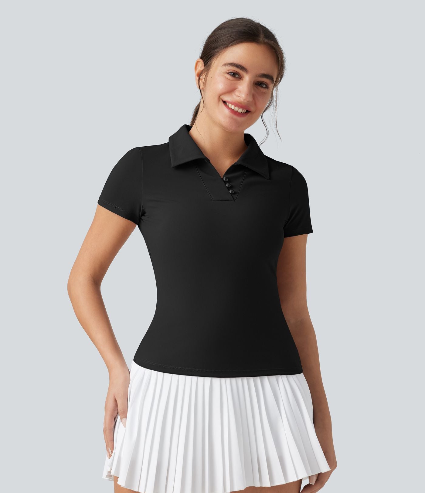Haut de sport golf manches courtes effet frais InstantCool séchage rapide, protection solaire UPF50+