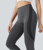 Legging yoga 7/8 taille haute sans couture OneForm Seamless Flow