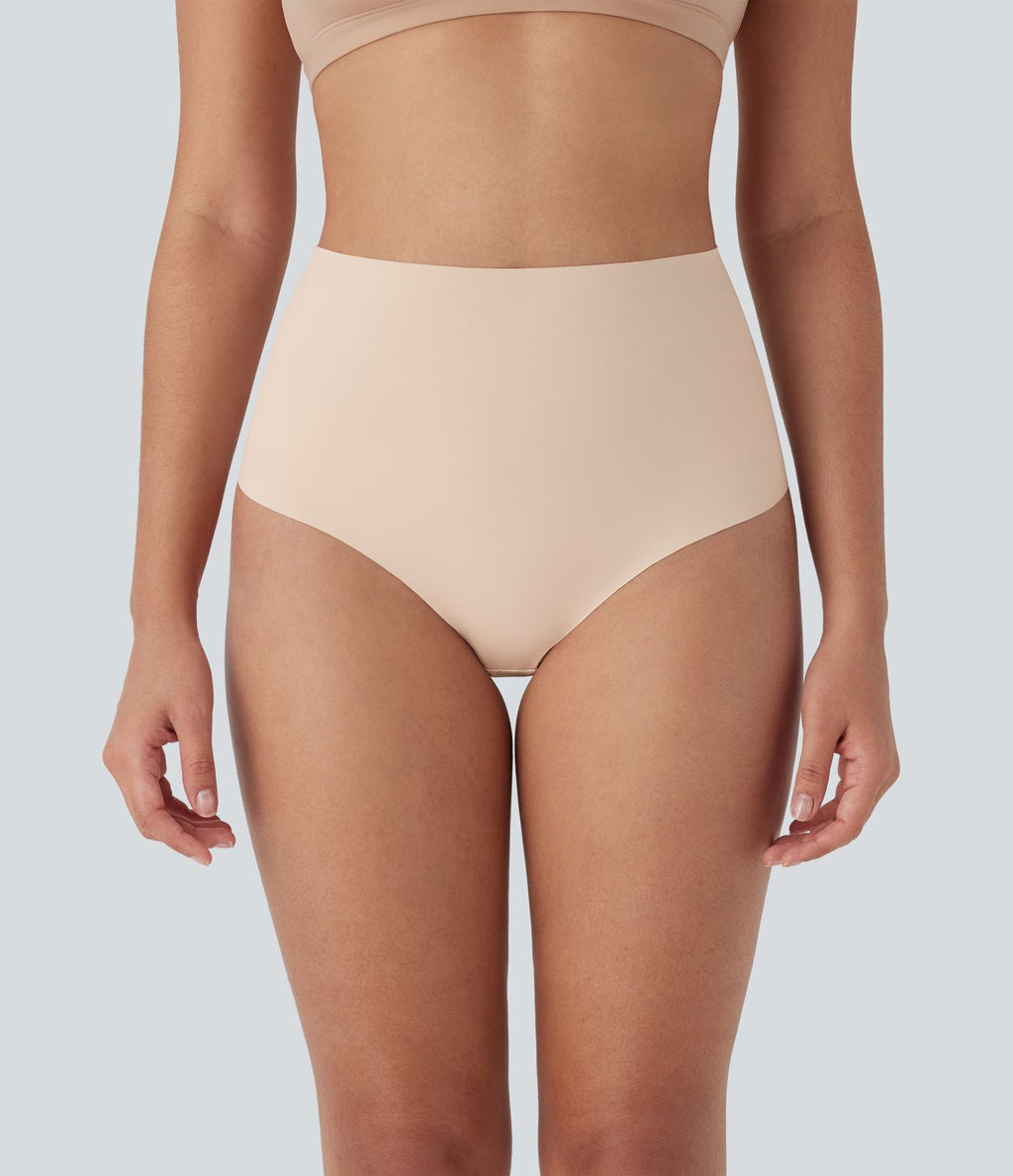Culotte gainante taille haute de détente douce pour la peau