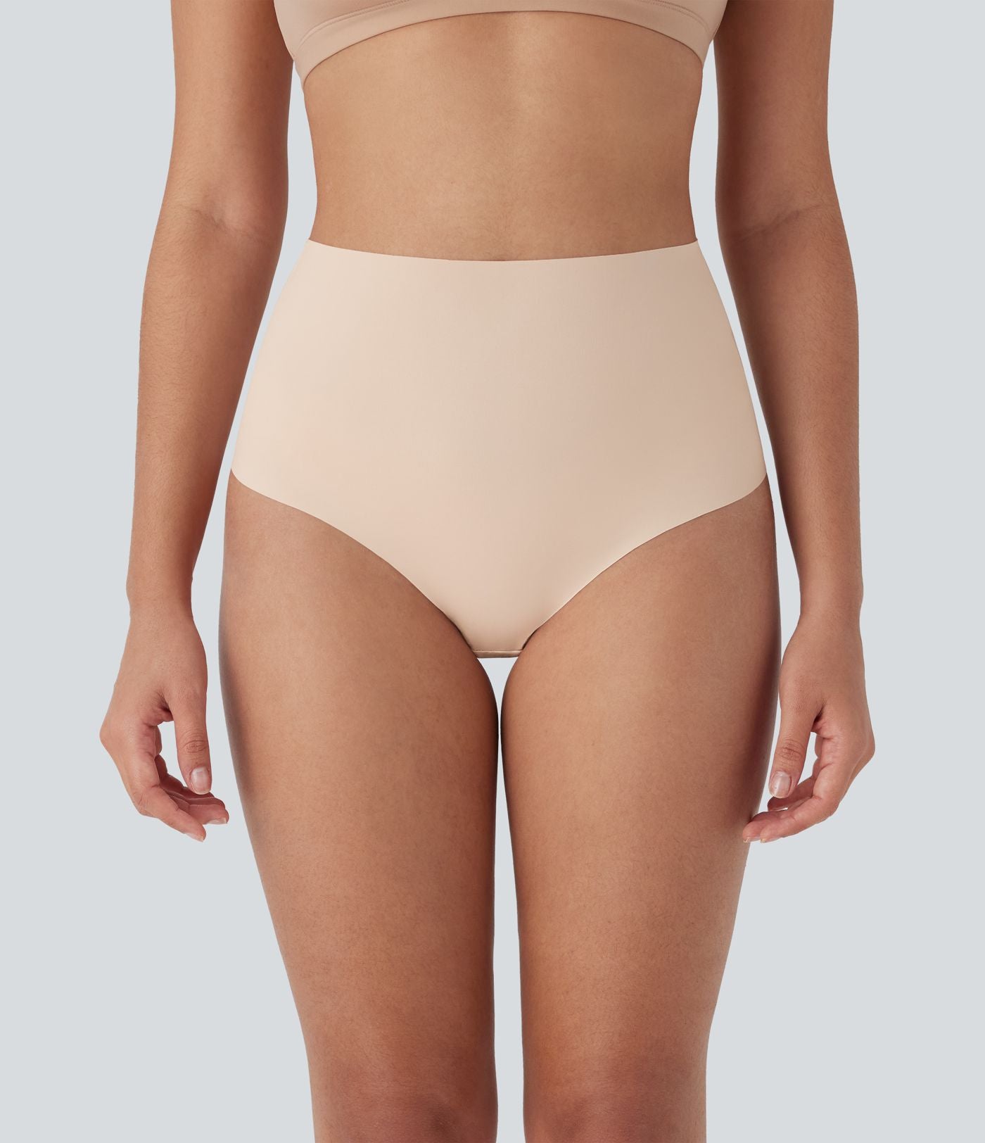 Culotte gainante taille haute de détente douce pour la peau