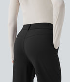 Patitoff™ 2.0 Pantalon casual fuselé taille haute anti-poils d'animaux avec poches