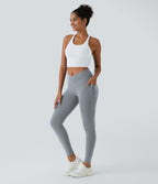 Softlyzero™ Legging Unis Poches Croisées