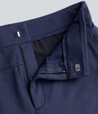 Pantalon skinny taille haute à chevrons pour le golf avec poches