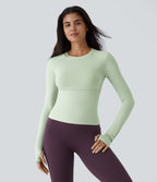 Top Sport Yoga Uni Trous pour les Pouce