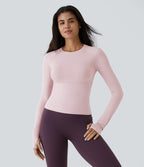 Top Sport Yoga Uni Trous pour les Pouce