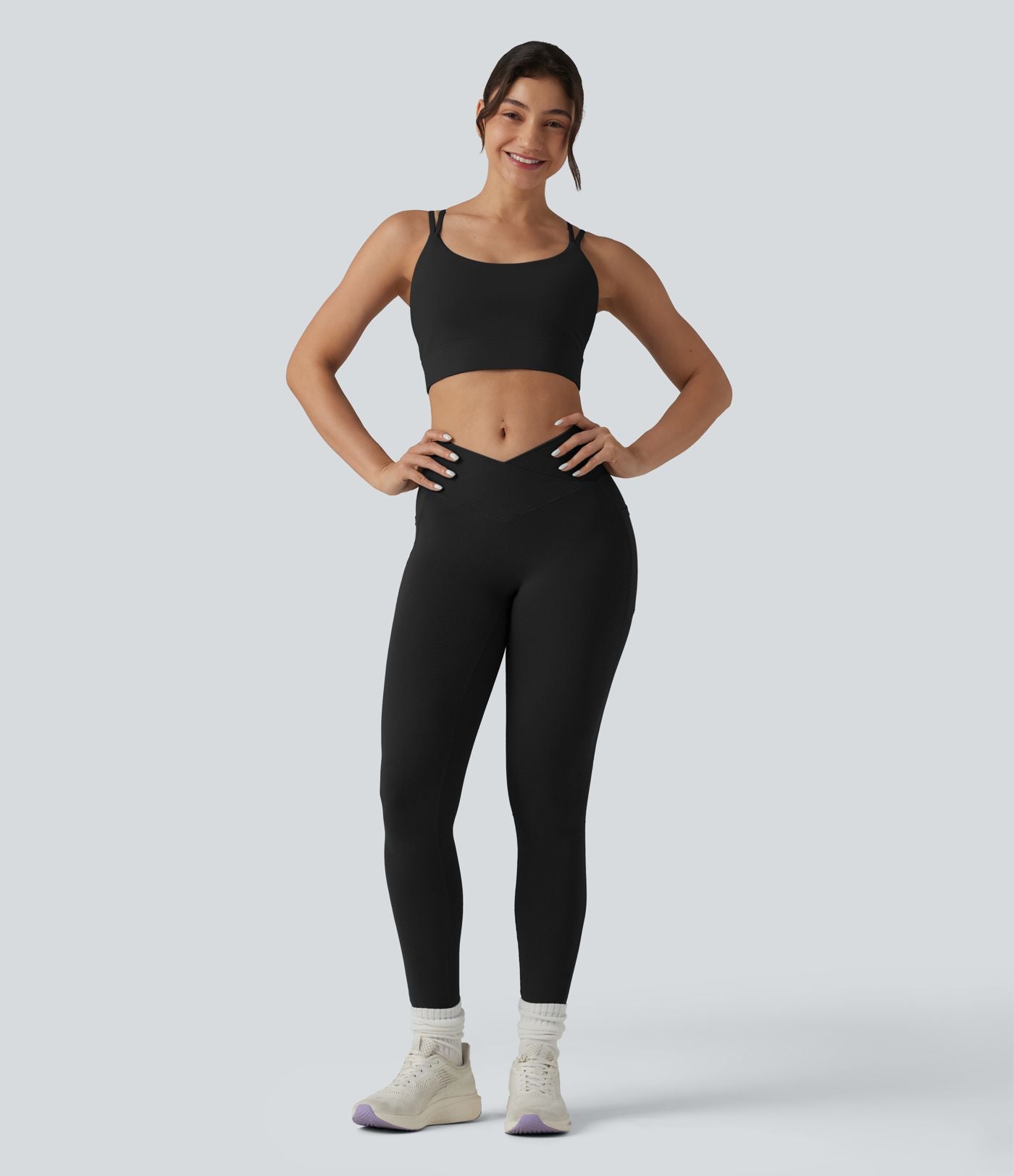 Brassière Yoga sport SoftlyZero™ Plush soutien-gorge intégré