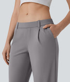 Pantalon bootcut taille basse DayStretch avec poches