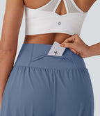 Short de yoga SoftlyZero™ Airy 2-en-1 taille très haute avec poches et effet frais InstantCool 17,5 cm