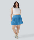 Short tailleur 2-en-1 Cool Touch yoga taille très haute Softlyzero™ Airy grande taille 17,5 cm avec poches