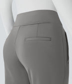 Pantalon tailleur évasé taille mi-haute Halara Flex™ DayStretch avec zip latéral et poches