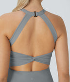 Softlyzero™ Airy Robe Sport Torsadée Dos Nu Édition Easy Peasy