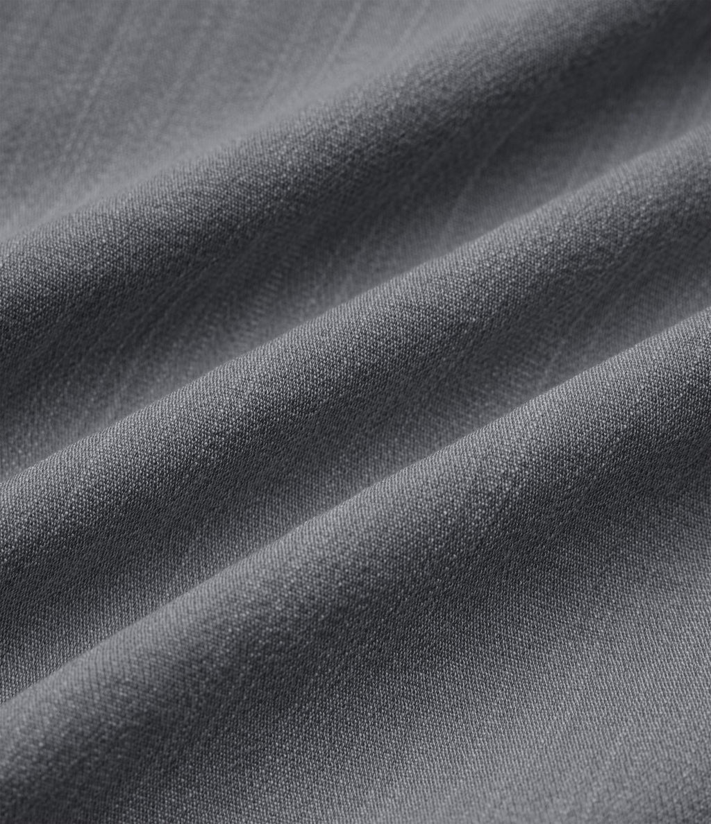 Short tailleur bermuda aspect lin taille mi-haute asymétrique 25 cm avec poches