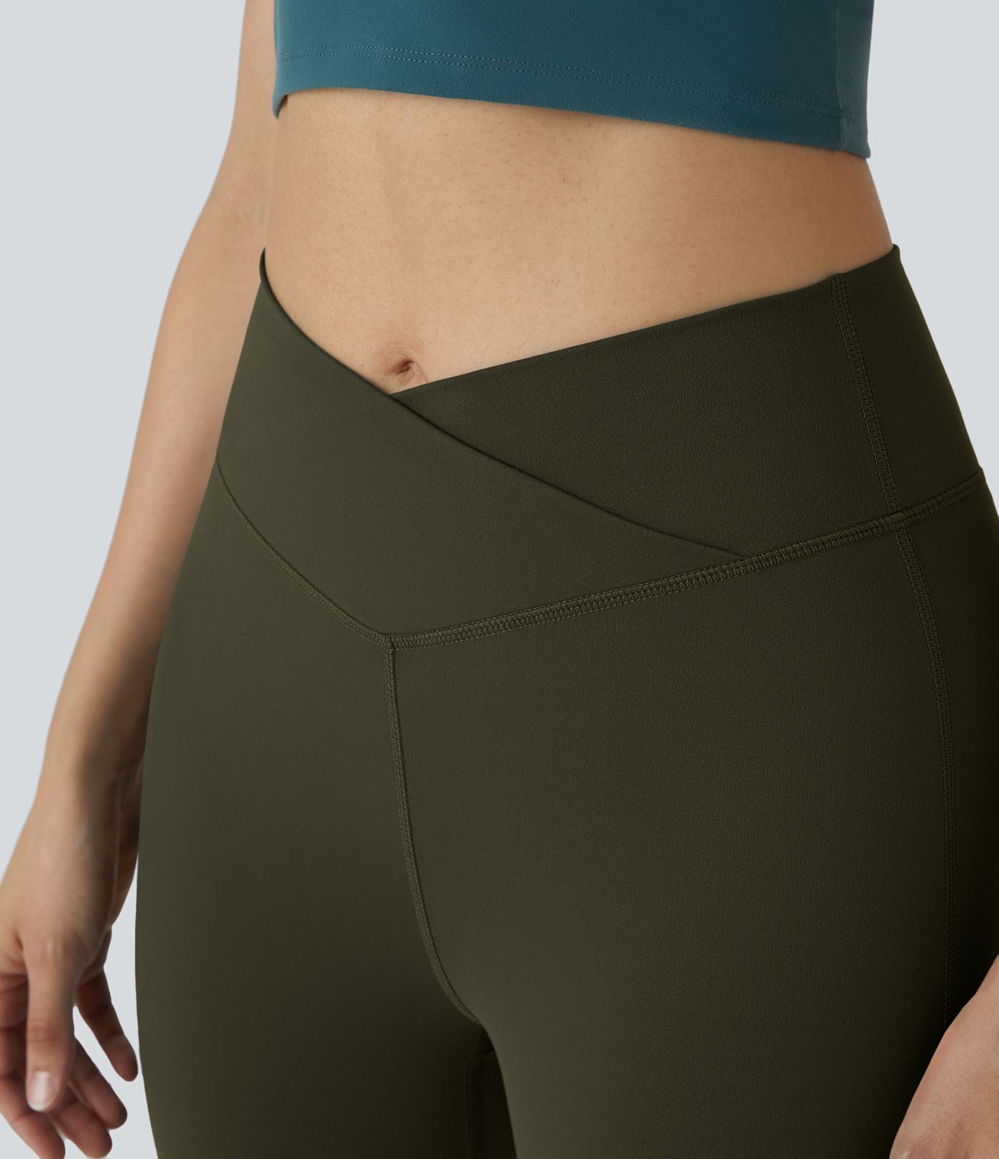 Legging yoga évasé croisé taille haute DayStretch