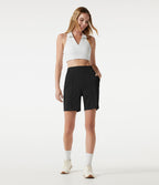 Short de golf taille haute à séchage rapide avec poches 17,5 cm - Golf Tee - UPF40+