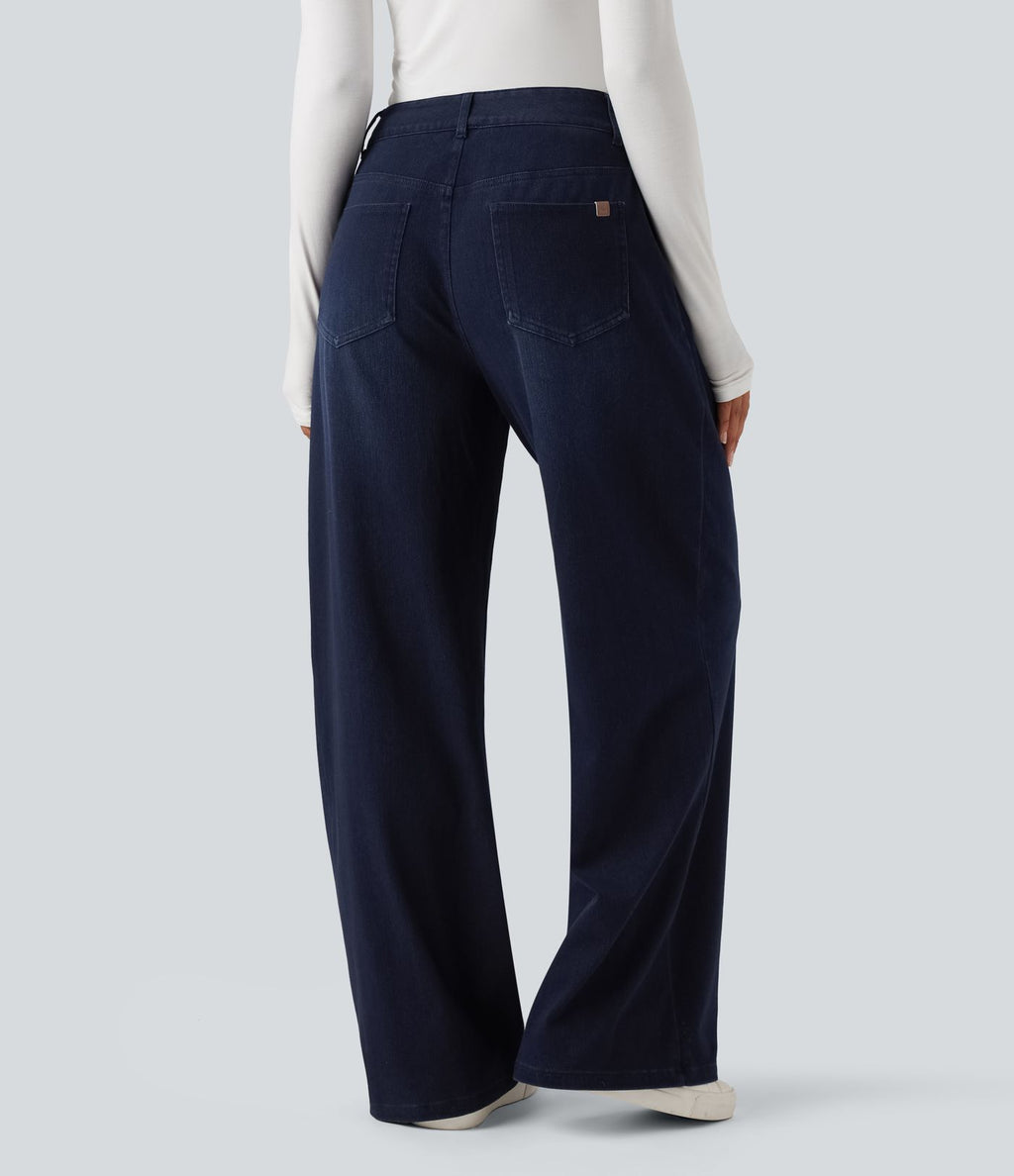 Jean large Halara Flex™ taille mi-haute avec poches