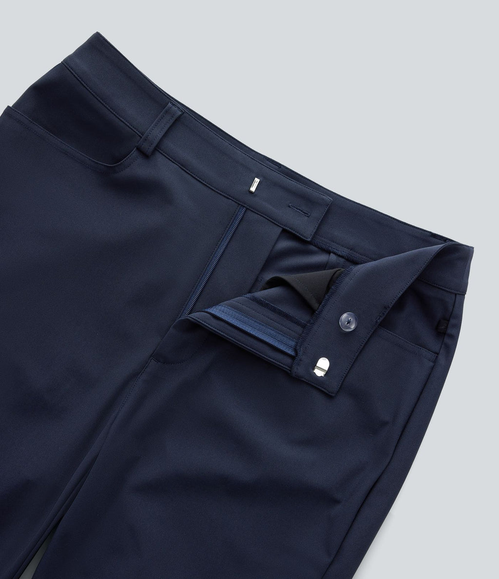Pantalon de Golf Capri Taille Moyenne avec Poches Multiples, Coupe Fuselée, Séchage Rapide - Avec Poche pour Tees - Protection UPF40+