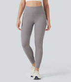 Legging de randonnée gainant taille haute réfléchissant avec poches - UPF50+ SoftlyZero™