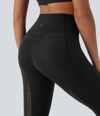 Legging 7/8 de yoga gainant galbant taille haute avec poches Halara UltraSculpt™