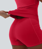 Robe sport SoftlyZero™ Plush ventre plat avec poches – Édition Easy Peasy