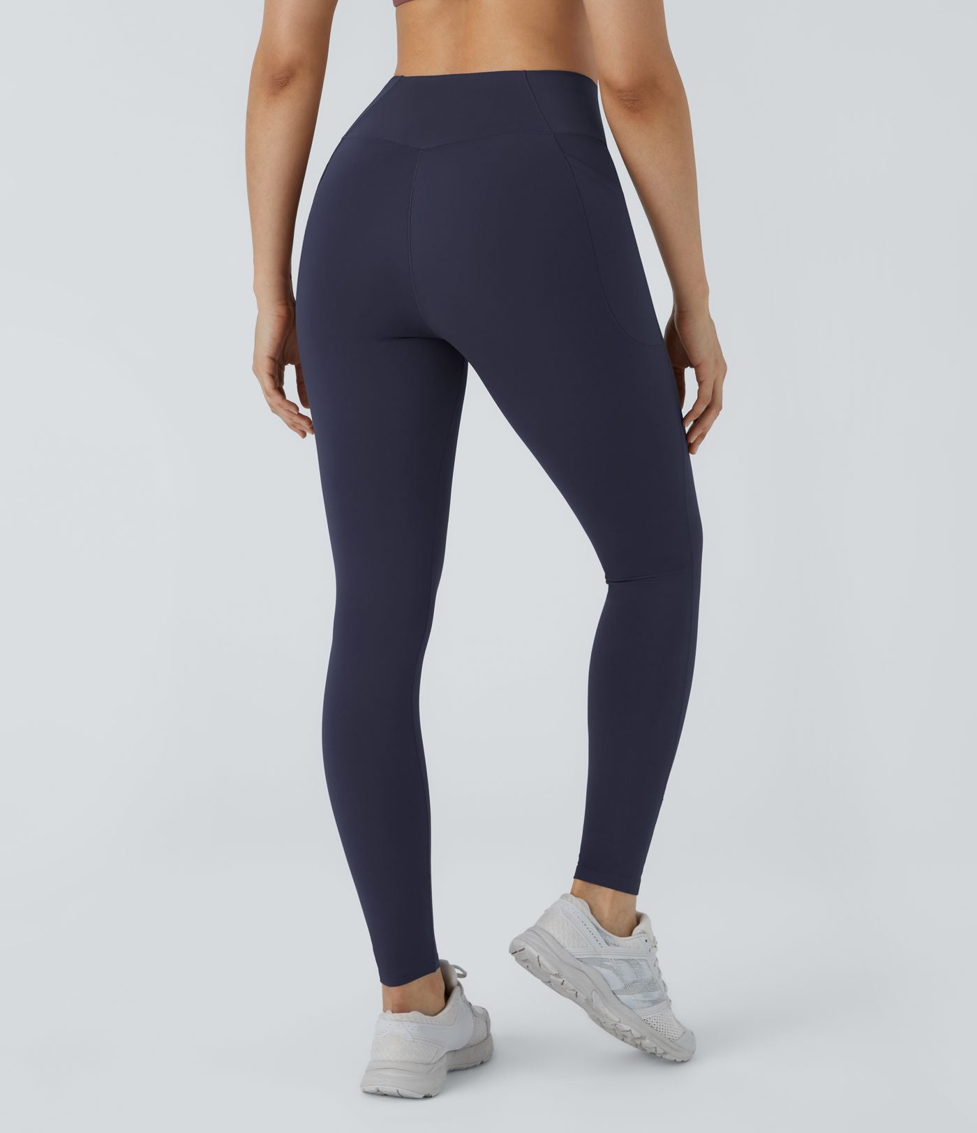 Patitoff™ 2.0 Legging Yoga Résistant Poils d'Animaux Taille Haute Croisée Poches Latérales