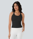 Débardeur yoga SoftlyZero™ Plush à découpes E-G