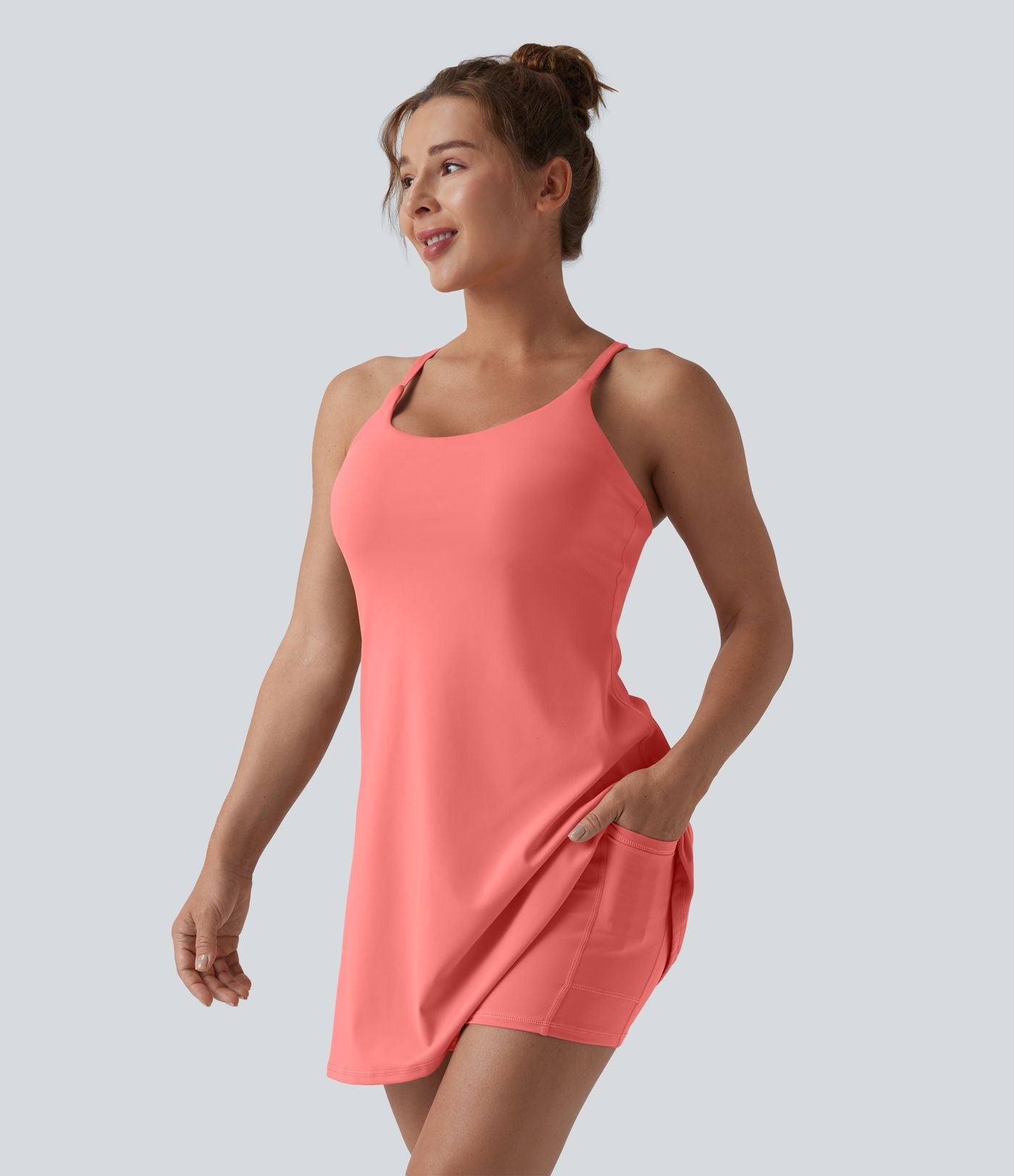 Robe sport dos nu Softlyzero™ Plush - Édition Easy Peasy E-G