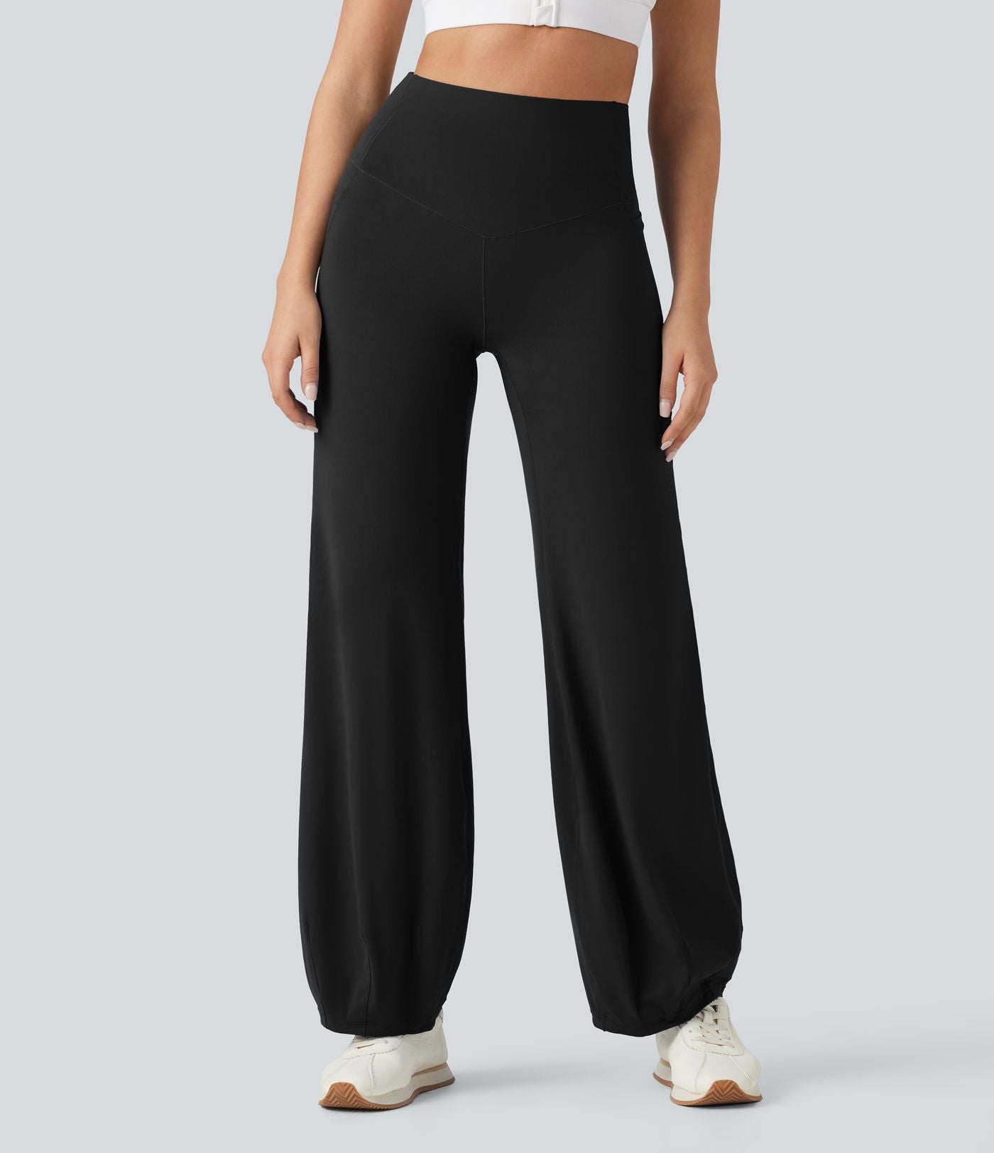 Pantalon de danse SoftlyZero™ taille haute gainant avec poches - Protection solaire UPF50+