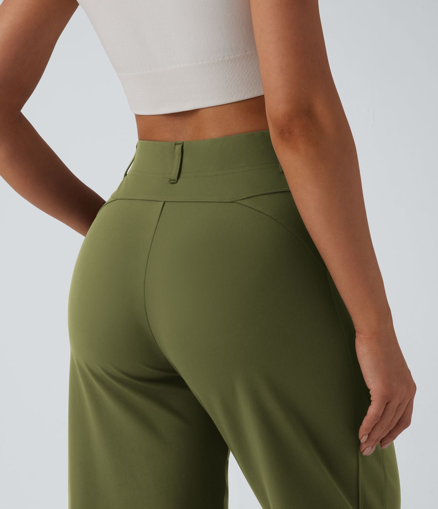 Pantalon barrel DayStretch taille haute avec poches