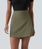 Jupe de golf courte 2-en-1 SoftlyZero™ Airy effet frais InstantCool taille ultra-haute gainant avec ourlet arrondi et poches