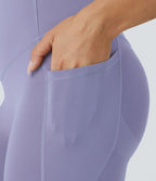 Legging d'entraînement gainant galbant taille haute avec poches Halara UltraSculpt™